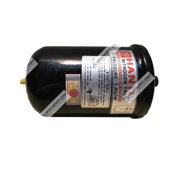 Bình áp lực nhỏ máy bơm tăng áp Hanil 131B-200A-255A-405A